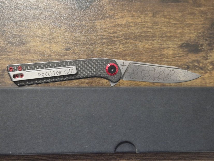 Pocketor Slim Nordic Stone -Carbon Fiber