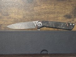 Pocketor Slim Nordic Stone - Carbon Fiber Flame