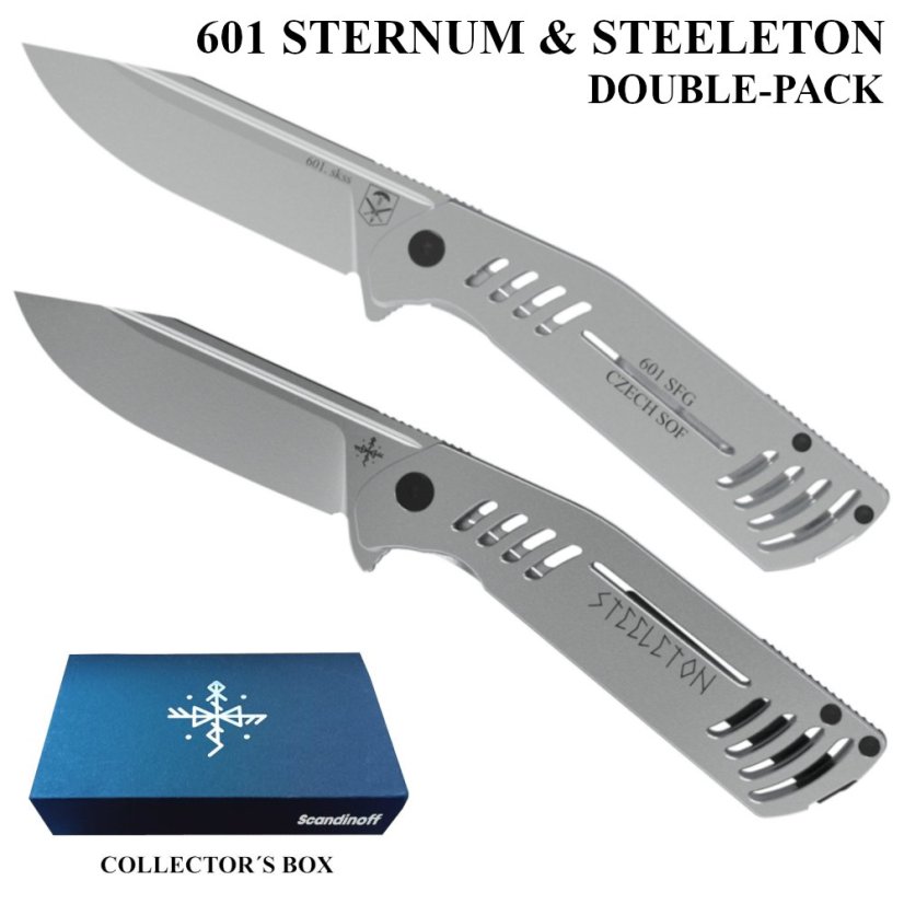 Double Pack - 601 STERNUM (Day) and Steeleton Light