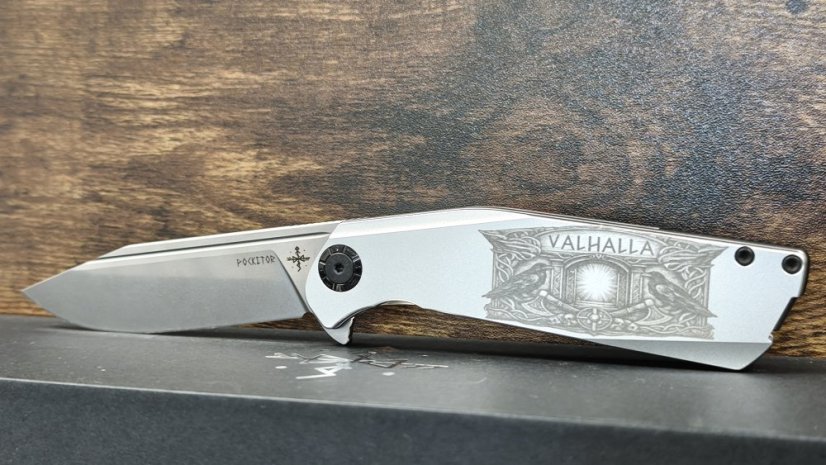 Pocketor 95 - Alu with Valhalla engraving