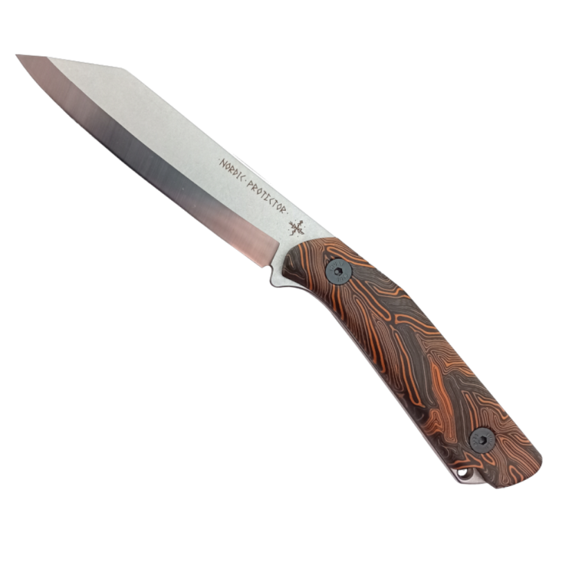 Knife Nordic Protector 130 BUSHCRAFT - G10 Nordic Woods