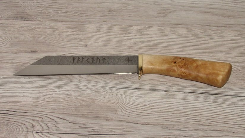 Knife Valknut Classic - Birch Root Hard