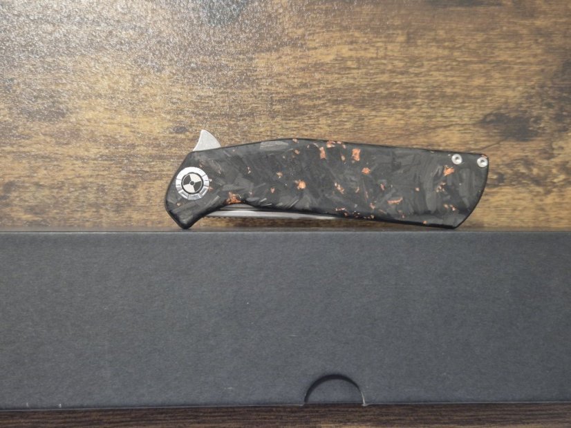 Pocketor 95 Nordic Stone - Carbon Fiber Flame