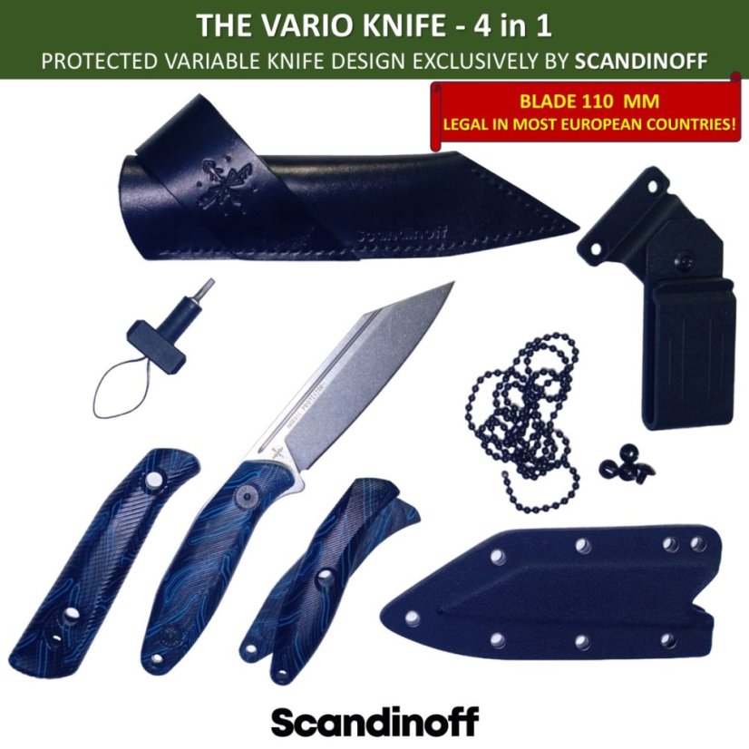Knife Nordic Protector Vario EDC - Full Pack - Nordic Sky