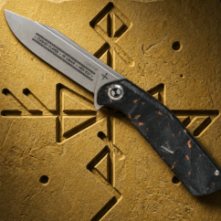 Pocketor 95 Nordic Elements - Carbon Fiber Flame