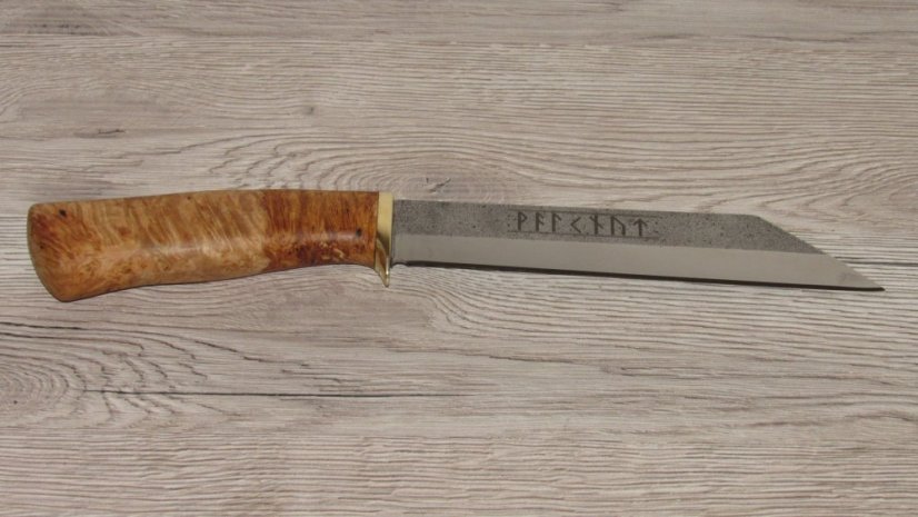 Knife Valknut Classic - Birch Root Hard