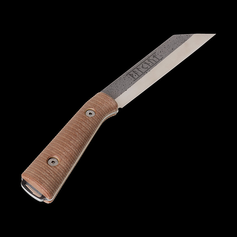 Knife Valknut New Age - Brown Micarta