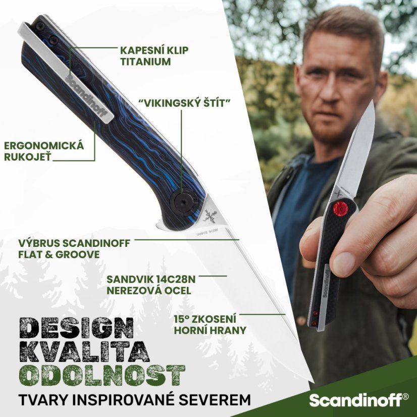 Pocketor Slim Nordic Elements - Nordic Sky