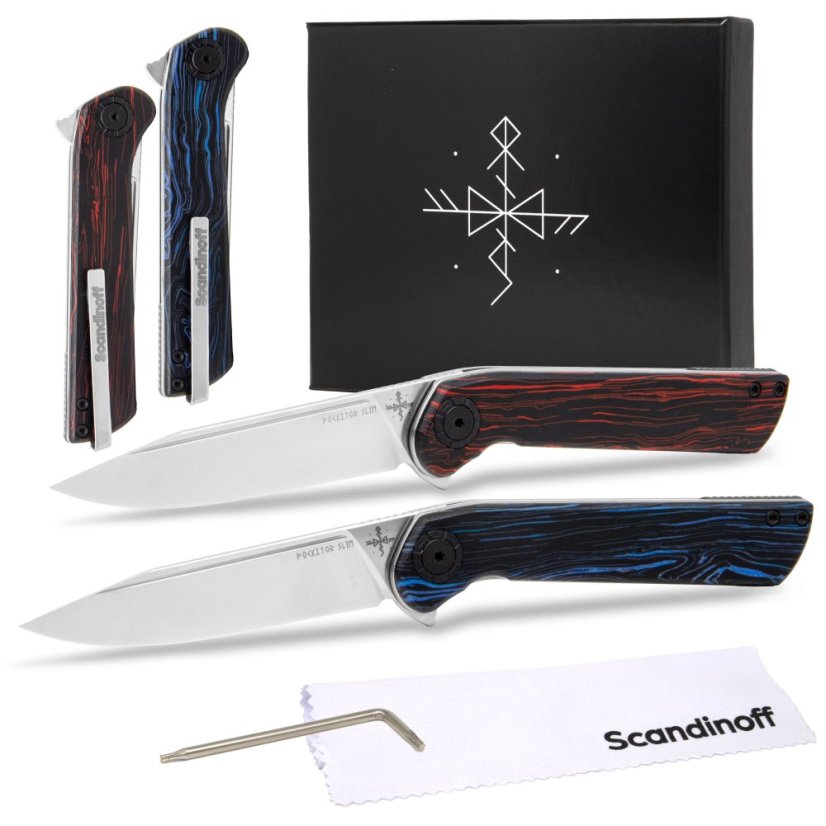 Double Pack - Pocketor Slim - Nordic Sky & Nordic Blood