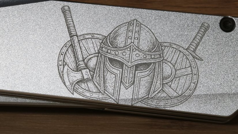 Pocketor 95 - Alu with Warrior engraving