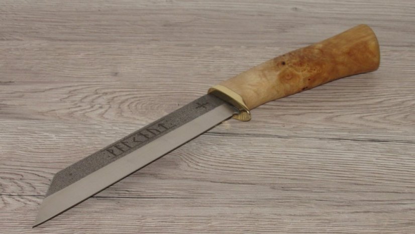 Knife Valknut Classic - Birch Root Hard