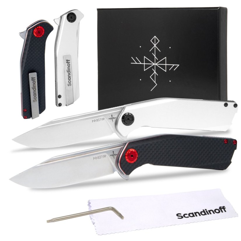 Double Pack - Pocketor - ALU & Carbon Fiber