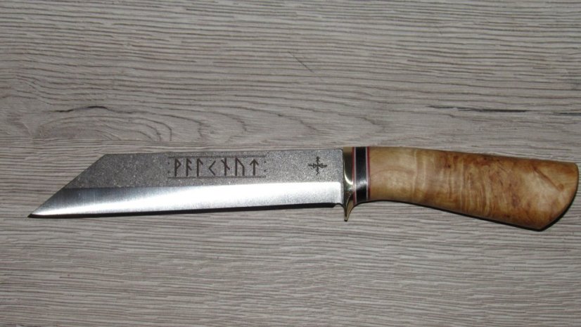 Knife Valknut Classic - Birch Root Hard