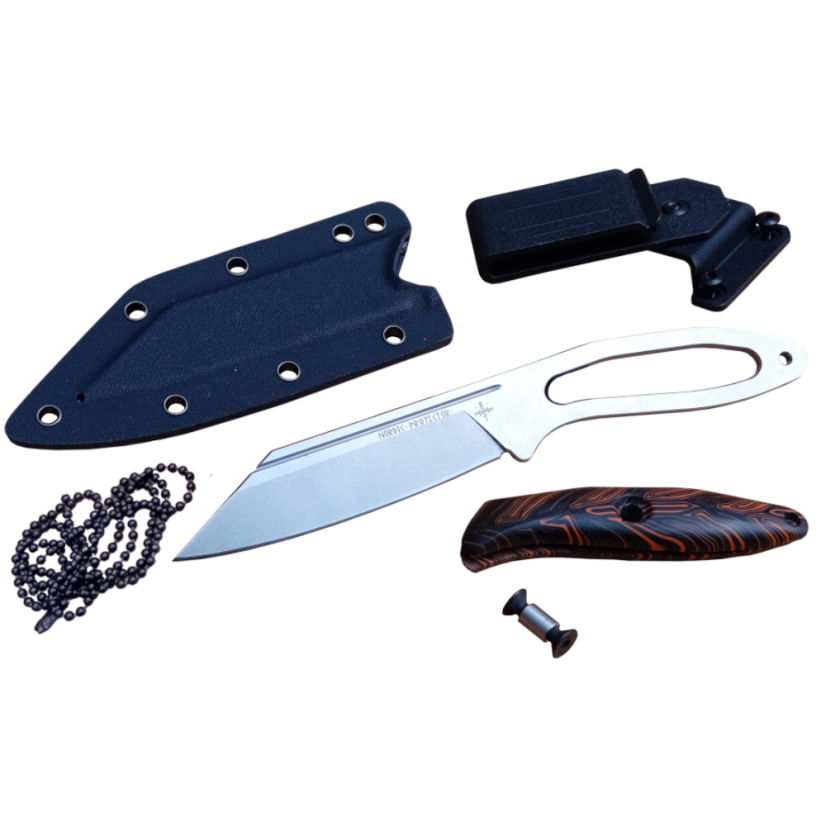 Knife Nordic Protector Vario EDC - Neck&Belt Pack - Nordic Woods