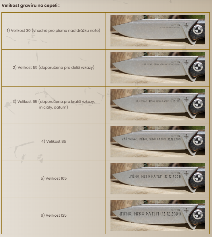 Large-scale engraving/ 2 engravings on one product