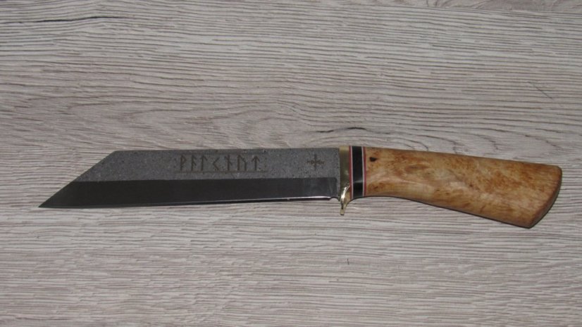 Knife Valknut Classic - Birch Root Hard
