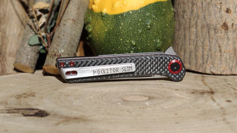 Folding knife Pocketor Slim - Carbon Fiber 2025