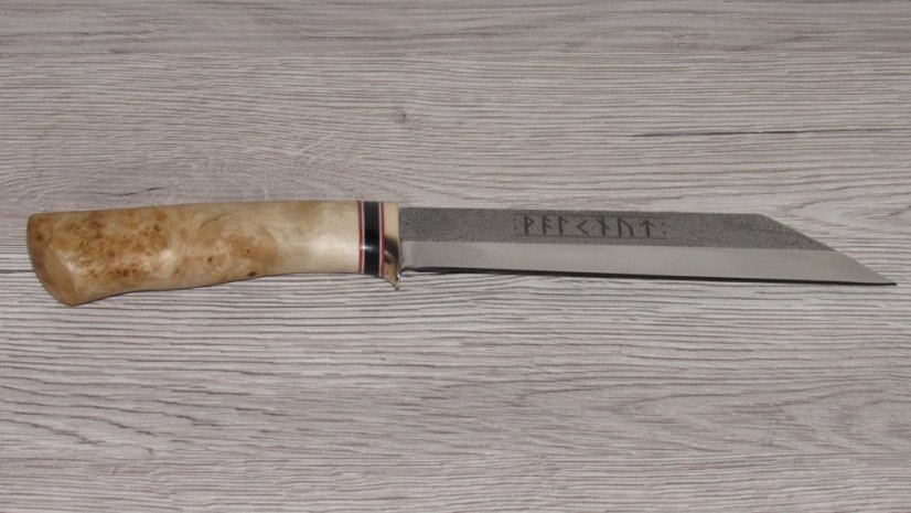 Knife Valknut Classic - Birch Root Hard