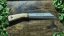 Knife SEAX Valknut Classic - Viking Colors - Nature Birch