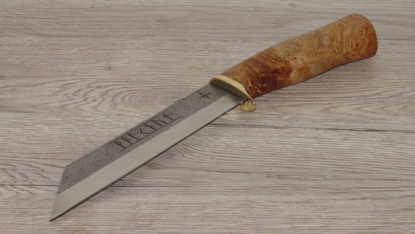 Knife Valknut Classic - Birch Root Hard