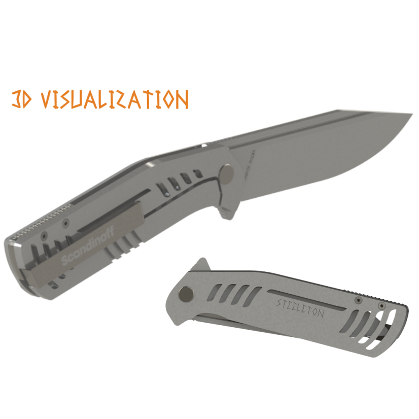 Folding knife Steeleton 95 - Light