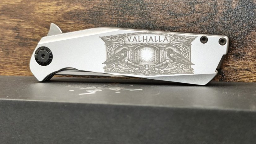 Pocketor 95 - Alu with Valhalla engraving