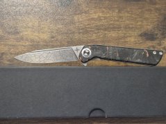 Pocketor Slim Nordic Stone - Carbon Fiber Flame
