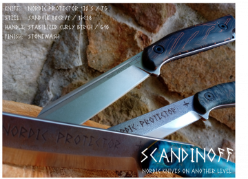 THIS SUMMER - new knife series SCANDINOFF - NORDIC PROTECTOR 130