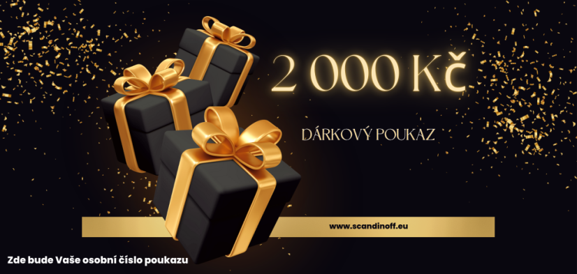 Dárkový poukaz 2000 Kč - Dárkový poukaz odeslat:: Vytisknout a zaslat