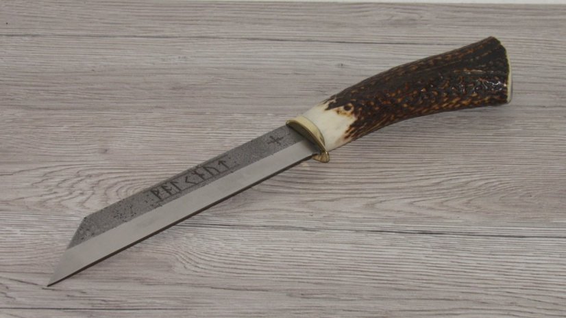 Knife Valknut Classic - Deer Antler