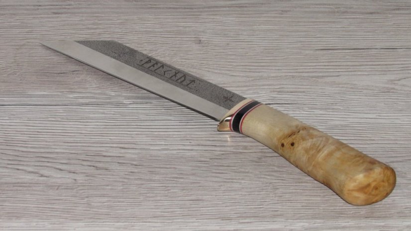 Knife Valknut Classic - Birch Root Hard