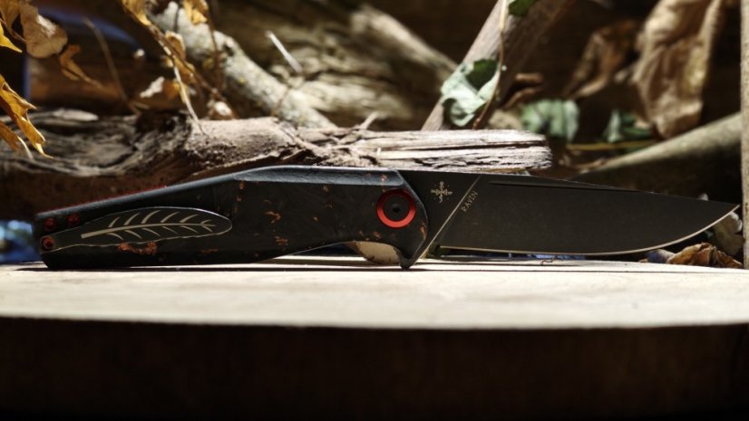 Folding knife Raven - Nordic Flame