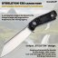Fixed knife Steeleton 130 - Carbon Fiber Gold