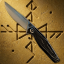 Folding knife Raven - Nordic Night (Silver)