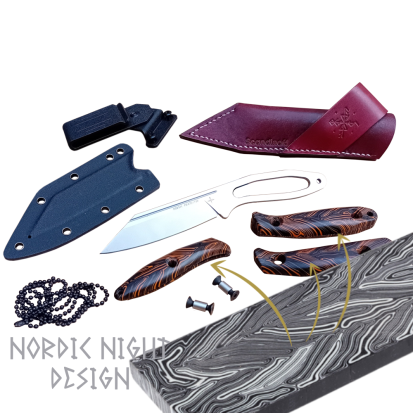 Knife Nordic Protector Vario EDC - Full Pack - Nordic Night