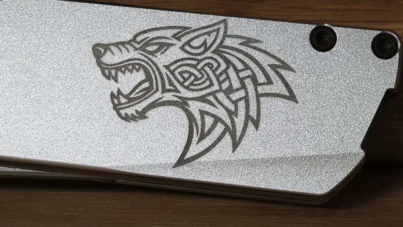 Pocketor 95 - Alu with Fenrir engraving