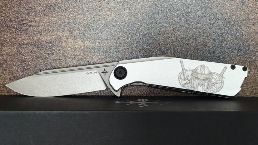 Pocketor 95 - Alu with Warrior engraving