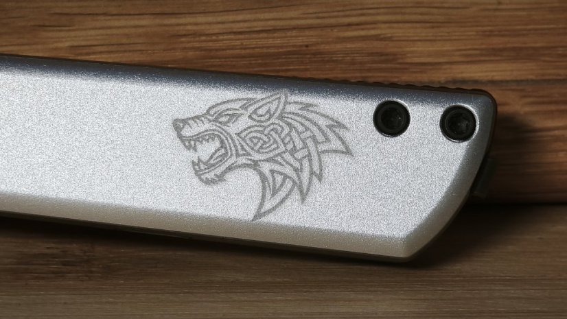 Pocketor Slim - Alu s gravírem Fenrir
