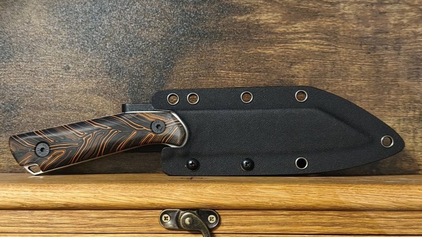 Steeleton 130 HUNTER - G10 Nordic Woods