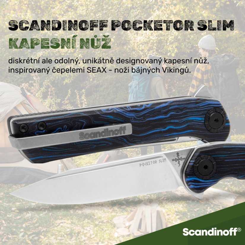 Pocketor Slim Nordic Elements - Nordic Sky