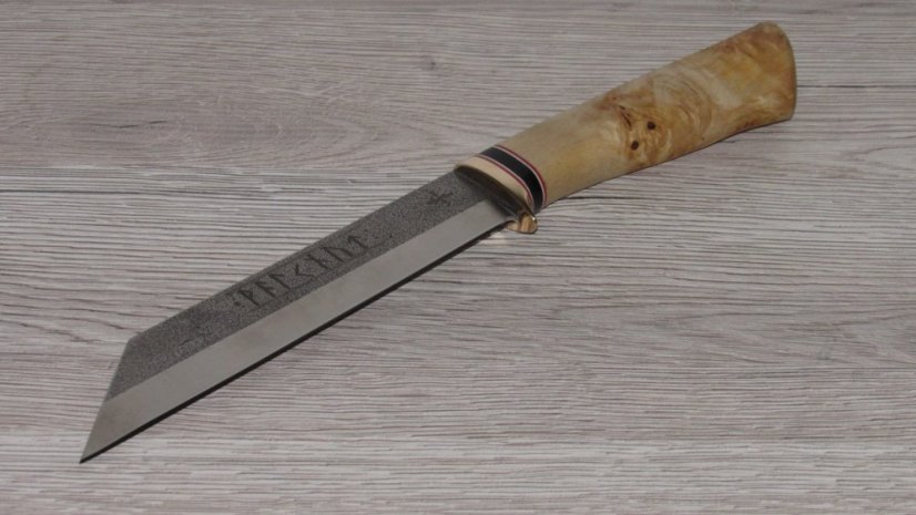 Knife Valknut Classic - Birch Root Hard