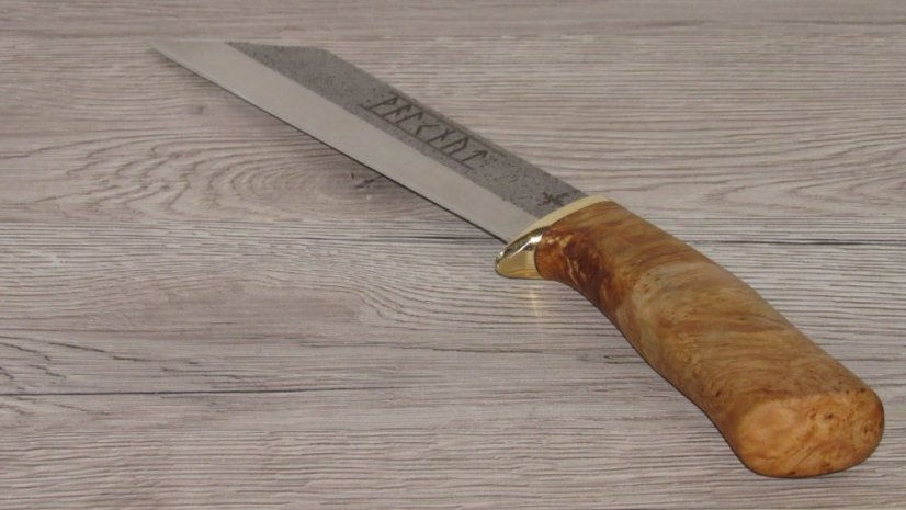 Knife Valknut Classic - Birch Root Hard