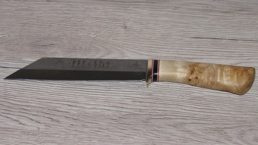 Knife Valknut Classic - Birch Root Hard