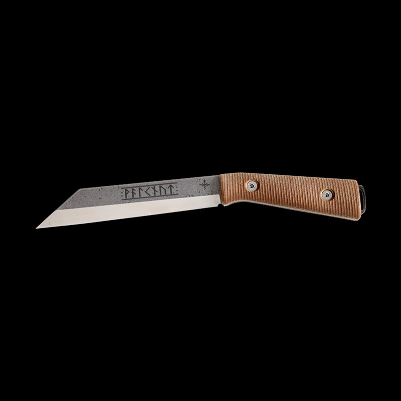 Knife Valknut New Age - Brown Micarta