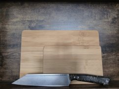 Cooking set Nordchef Valhalla + cuttingboard S, M (Motive of your choice )