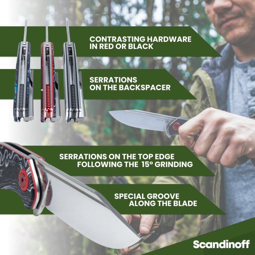 Folding knife Pocketor 95 - Nordic Sky 2025