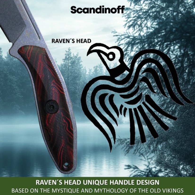 Knife Nordic Protector Vario EDC - Neck&Belt Pack - Nordic Blood